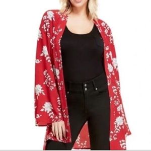 3/$15 Guess Floral Kimono